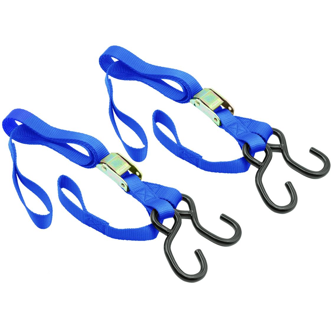 CLASSIC TIEDOWN PSYCHIC INTEGRATED SOFT HOOK 2,500LBS RATED ASSEMBLY STRENGTH BLUE