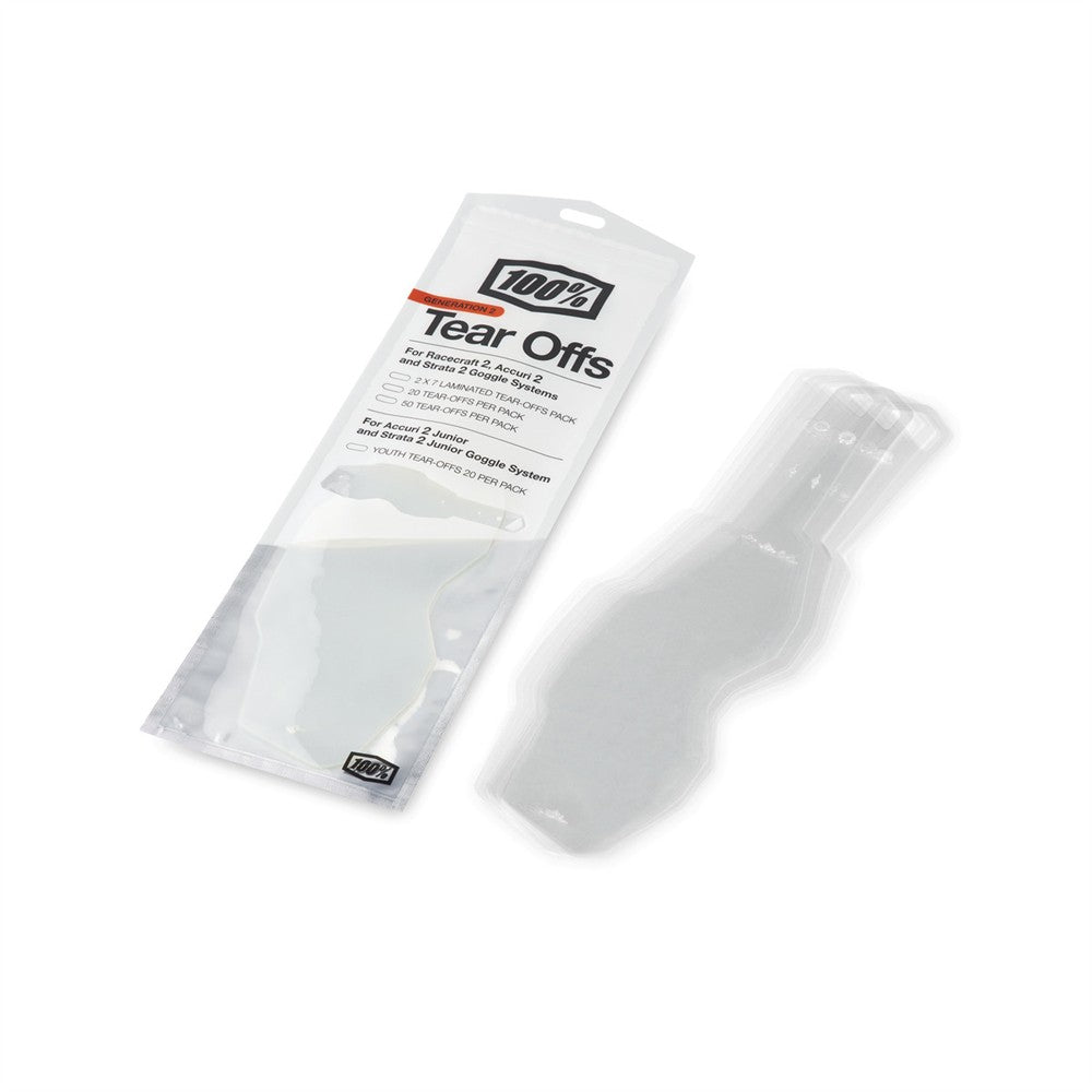 100% RC2/AC2/ST2 Standard Tear Offs