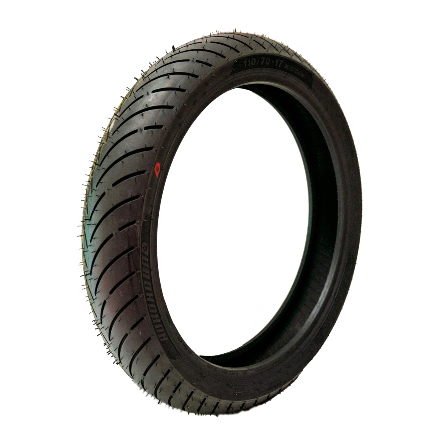 Eurogrip Roadhound 100/80-17 Front / Rear Tubeless Tyre (52H Rating)