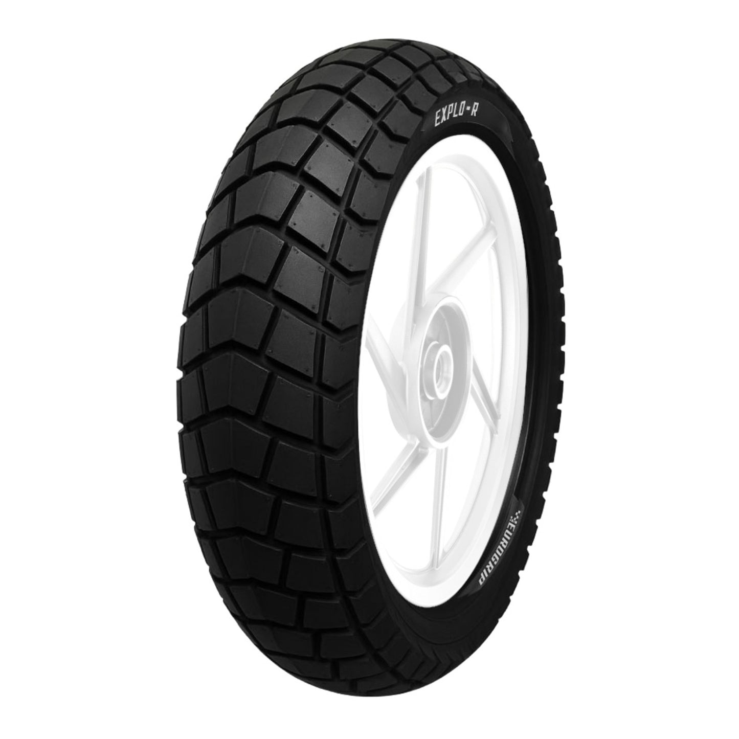 Eurogrip Explo-R 130/70-17 Rear Tubeless Tyre (62P Rating)