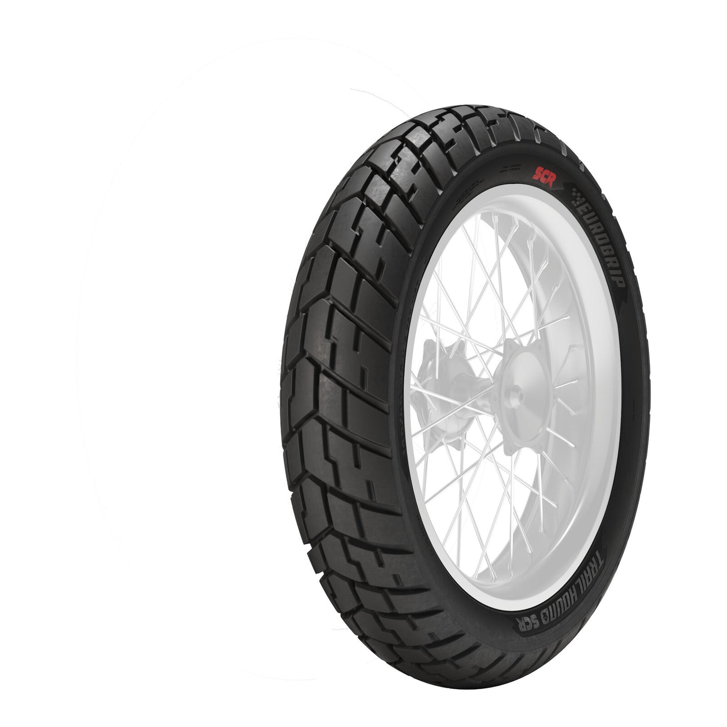 Eurogrip Trailhound SCR 150/60-17 Rear Tubeless Radial Tyre (66H Rating)