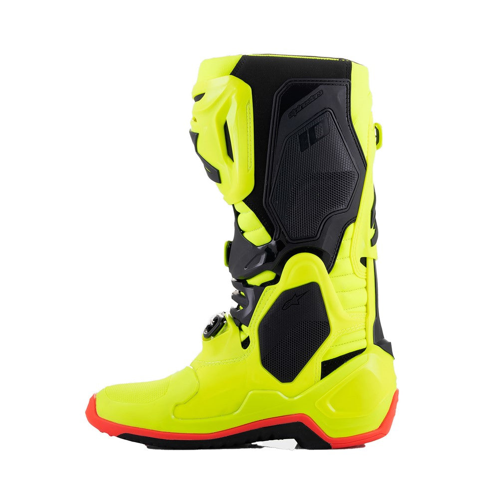 Alpinestars Tech-10 MX Boots Yellow Fluoro