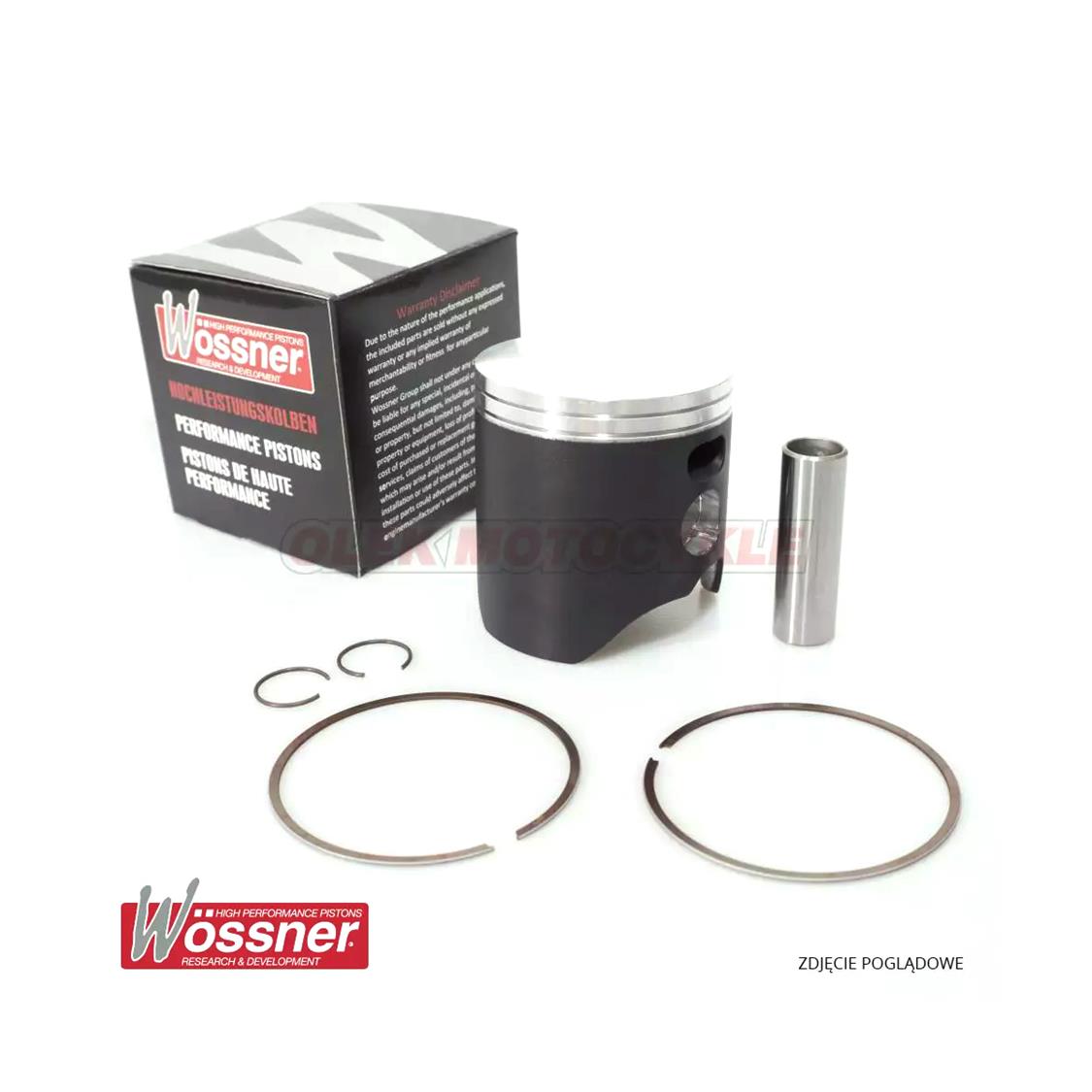 PISTON KIT WOSSNER 85.00MM KAWASAKI 1100STX 1100ZXI 750SS 750STS 750STX JS750SXI JS750ZXI STX1100