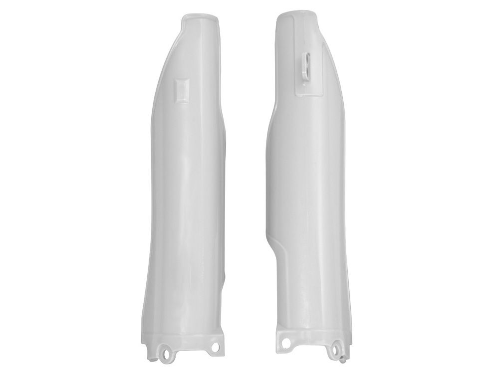 FORK PROTECTORS RTECH WHITE KAWASAKI KLX450R 07-16 KX125 07-08 KX250 07-08 KX250F 06-08 KX450F 06-08