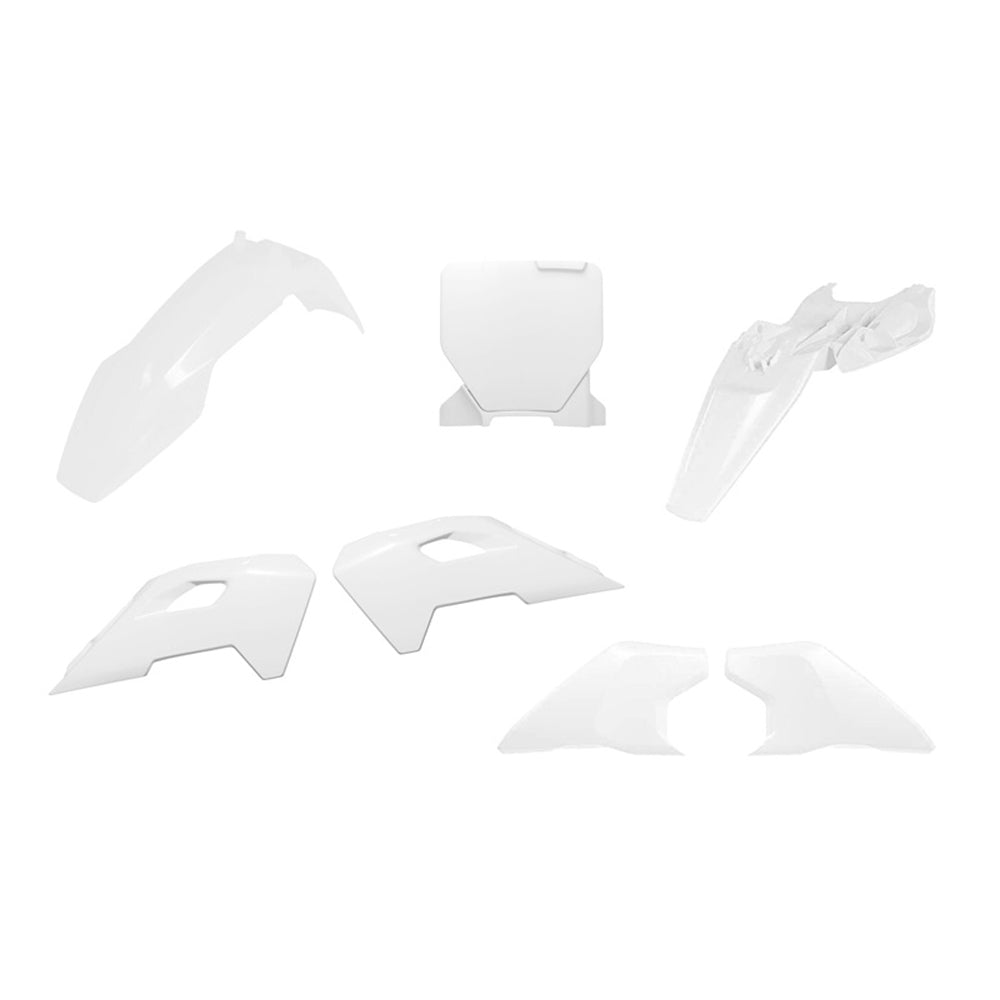 PLASTICS KIT RTECH 6 PIECE WHITE HUSQVARNA TC65 24-25