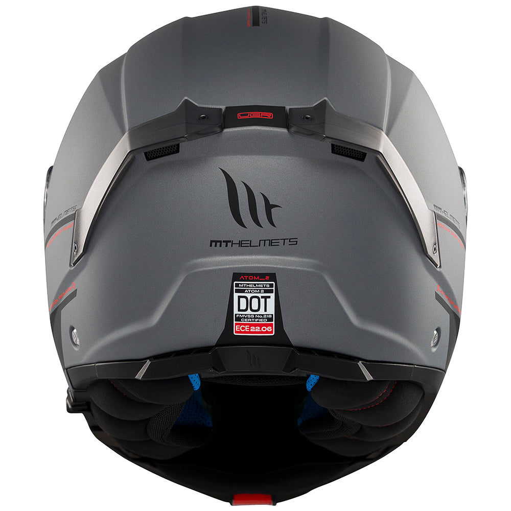 1335000023-1PP-25-FU404SV MT Helmets Atom 2 Solid