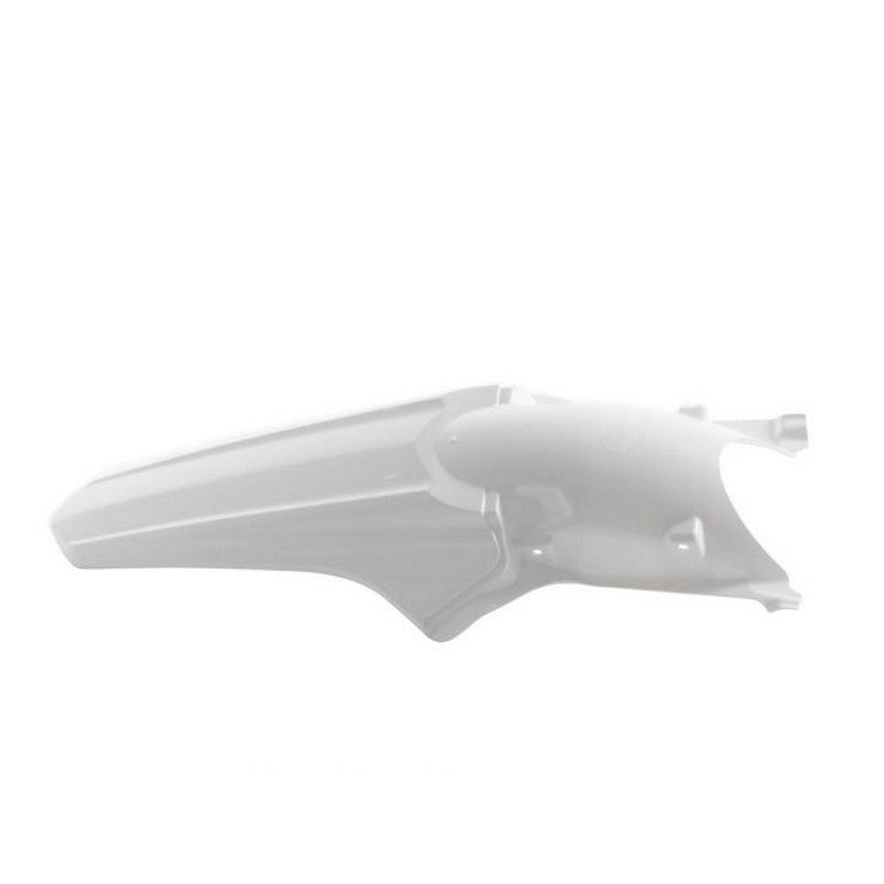 REAR FENDER RTECH WHITE HONDA CRF250R 10-13 CRF450R 09-12