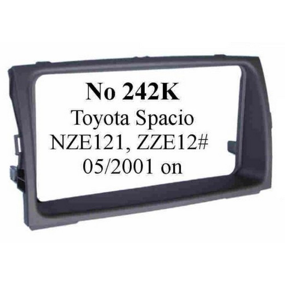 FITTING KIT COROLLA SPACIO (NZE121 ZZE12#) 2005/01 ON (BLACK)