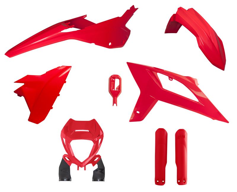 PLASTICS KIT RTECH 6 PIECE RED BETA 125RR 200RR 250RR 300RR 350RR 390RR 430RR 450RR 480RR 20-22