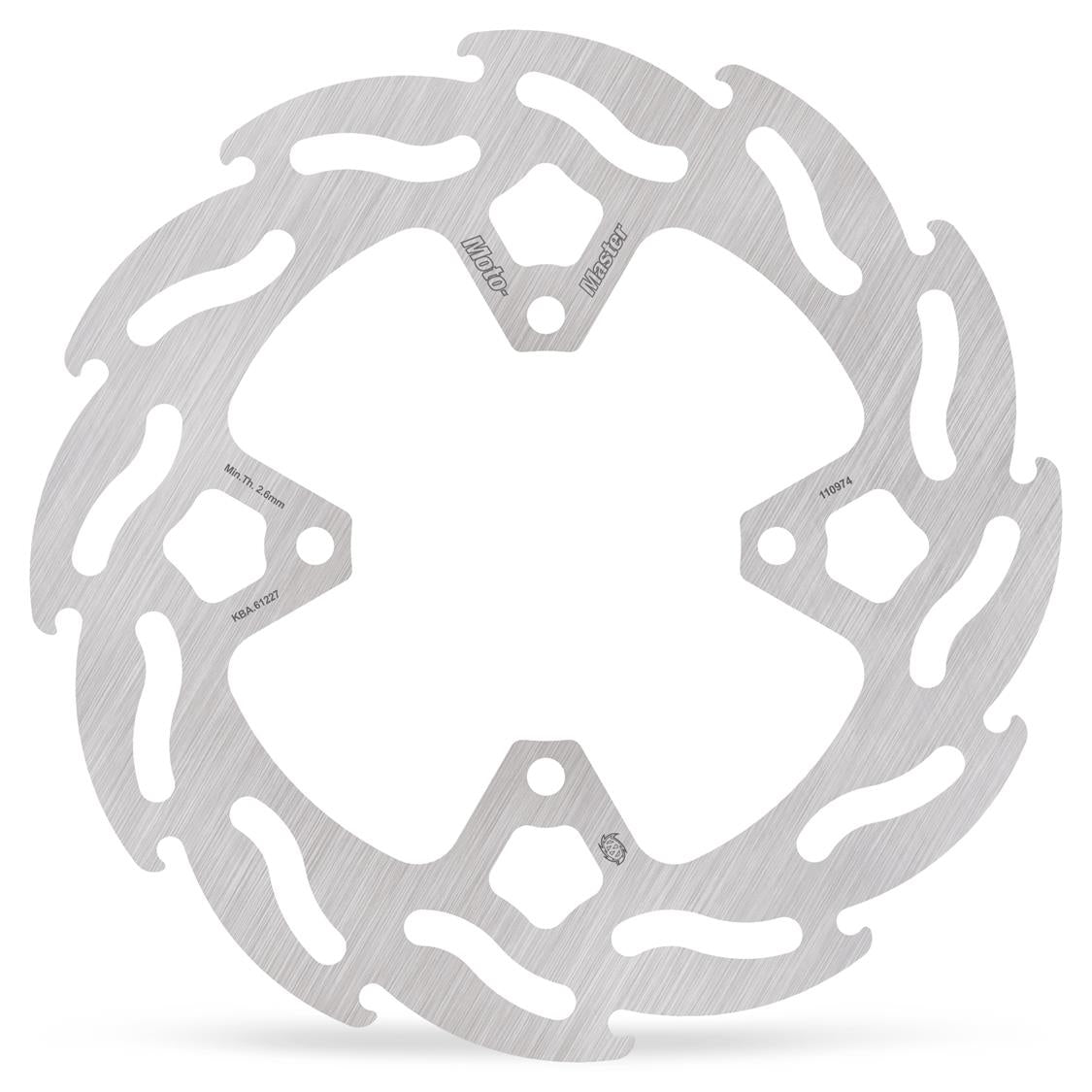 BRAKE DISC REAR MOTO MASTER FLAME 180MM GAS GAS MC65 25-ON HUSQVARNA TC65 25-ON KTM 65SX 25-ON