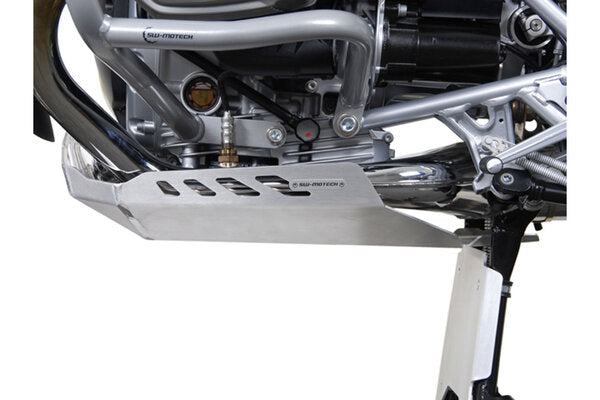 BASH PLATE SW MOTECH SILVER BMW R1200GS 04-12 R1200GS ADVENTURE 08-13