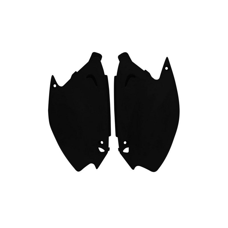 SIDE PANELS RTECH BLACK KAWASAKI KX125 03-10 KX250 03-10