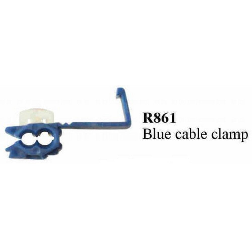 S.L.CABLE CLAMP BLUE TERMINAL (200PACK)