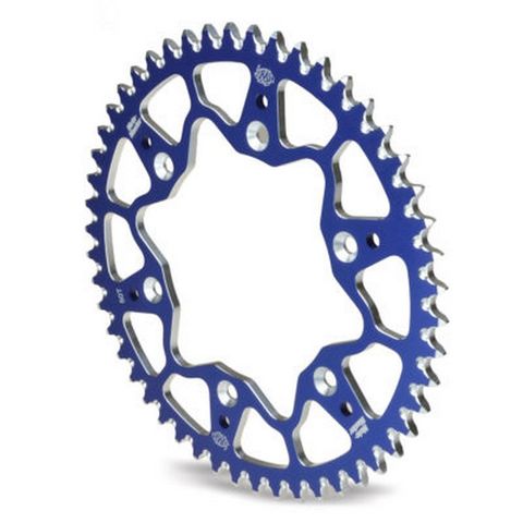 SPROCKET REAR MOTO MASTER ALUMINIUM 52T BLUE YAMAHA TTR WR YZ