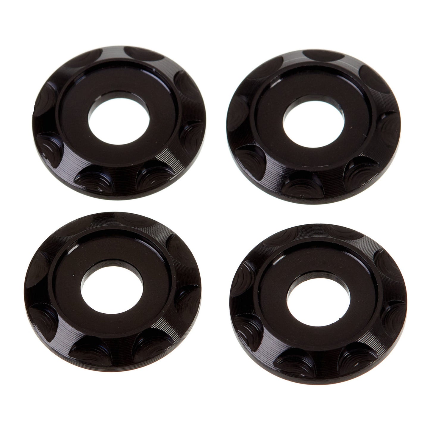 DRC M6 ALUMINUM SPACERS TYPE01 BLACK 4PCS