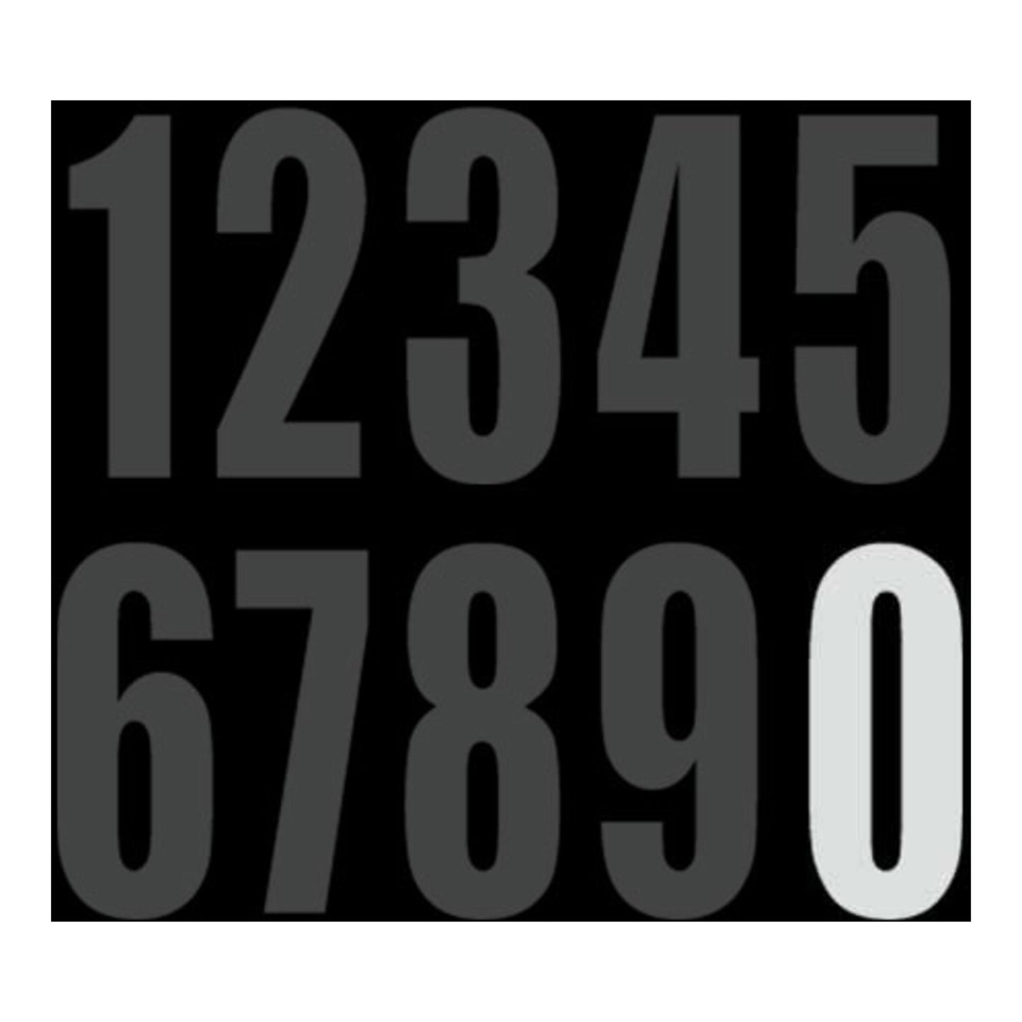 DRC Motion Standard Number MX3 White 0