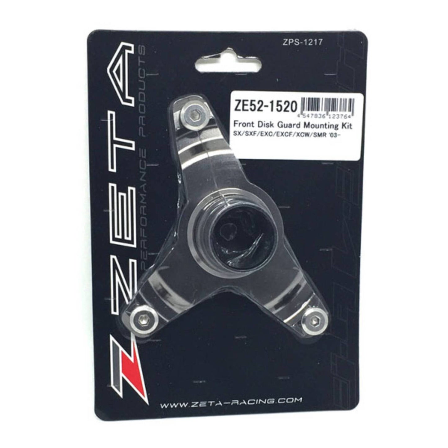 Zeta Front Disc Guard Mounting Kit KTM 125-450SX/SX-F '03-'14