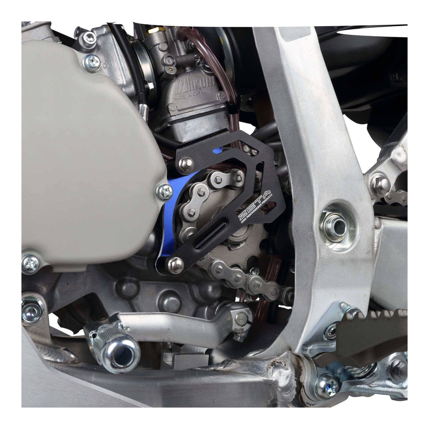 Zeta Case Saver with Cover for YZ125 '06-, YZ125X '17- - Blue