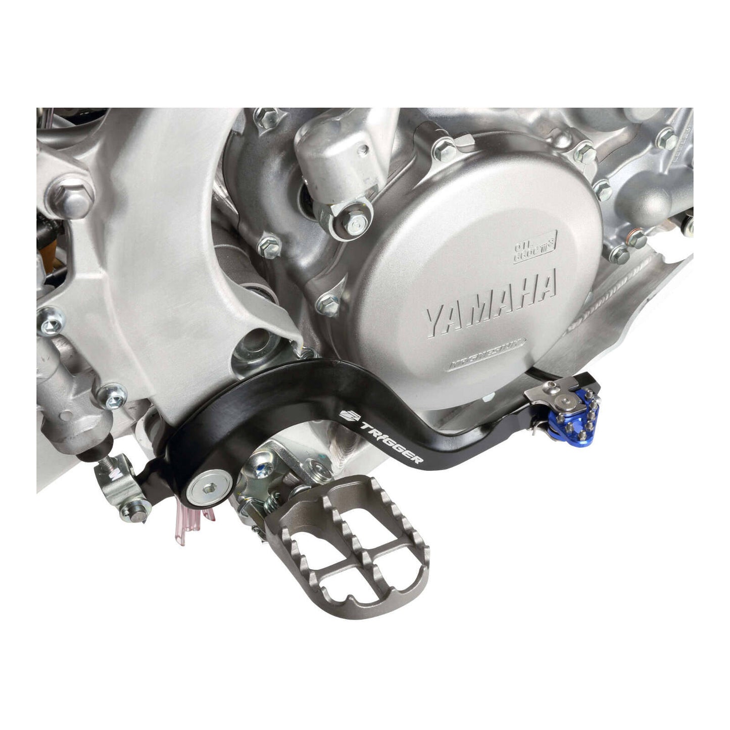 Zeta Trigger Brake Pedal Yamaha YZ125/250/250X Blue