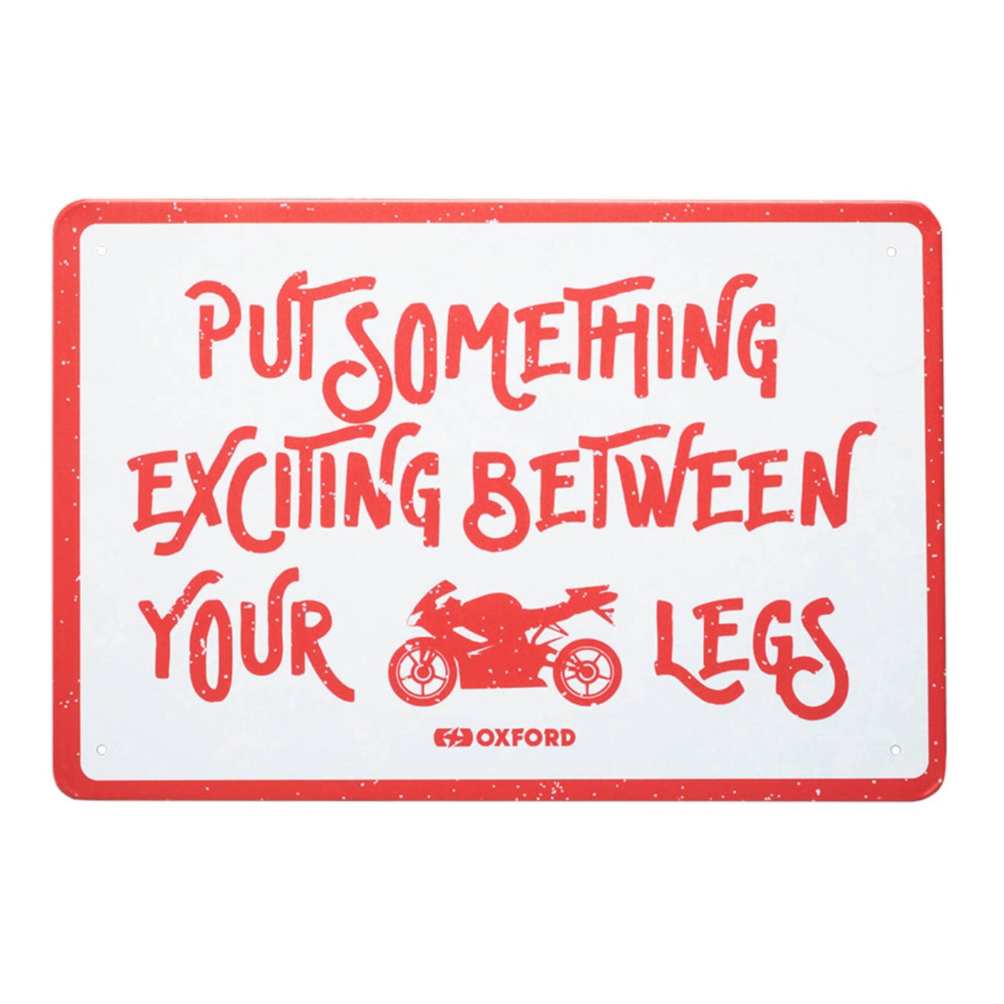 Oxford Garage Metal Sign: Exciting