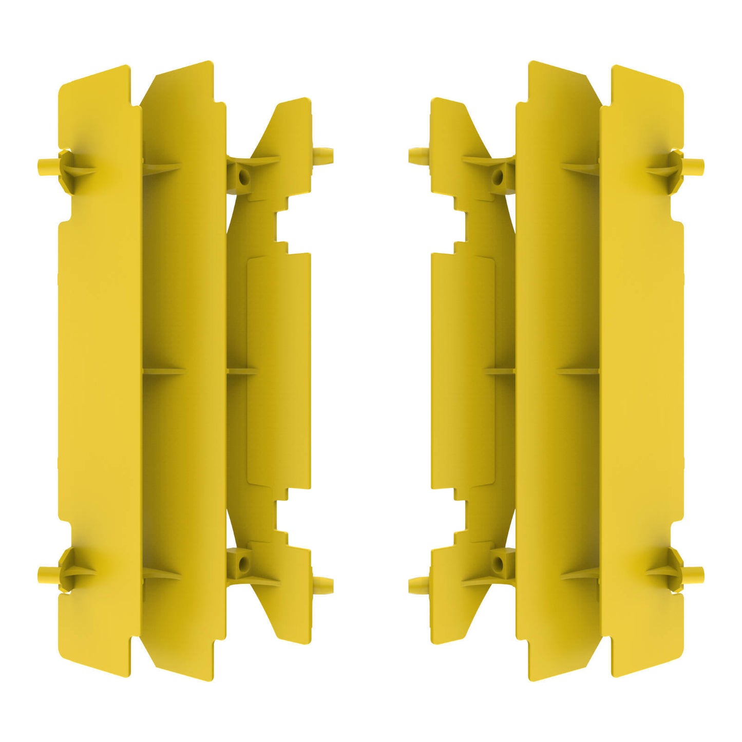 Polisport Radiator Louvers Suzuki RM125 / RM250 / DRZ400 - Yellow