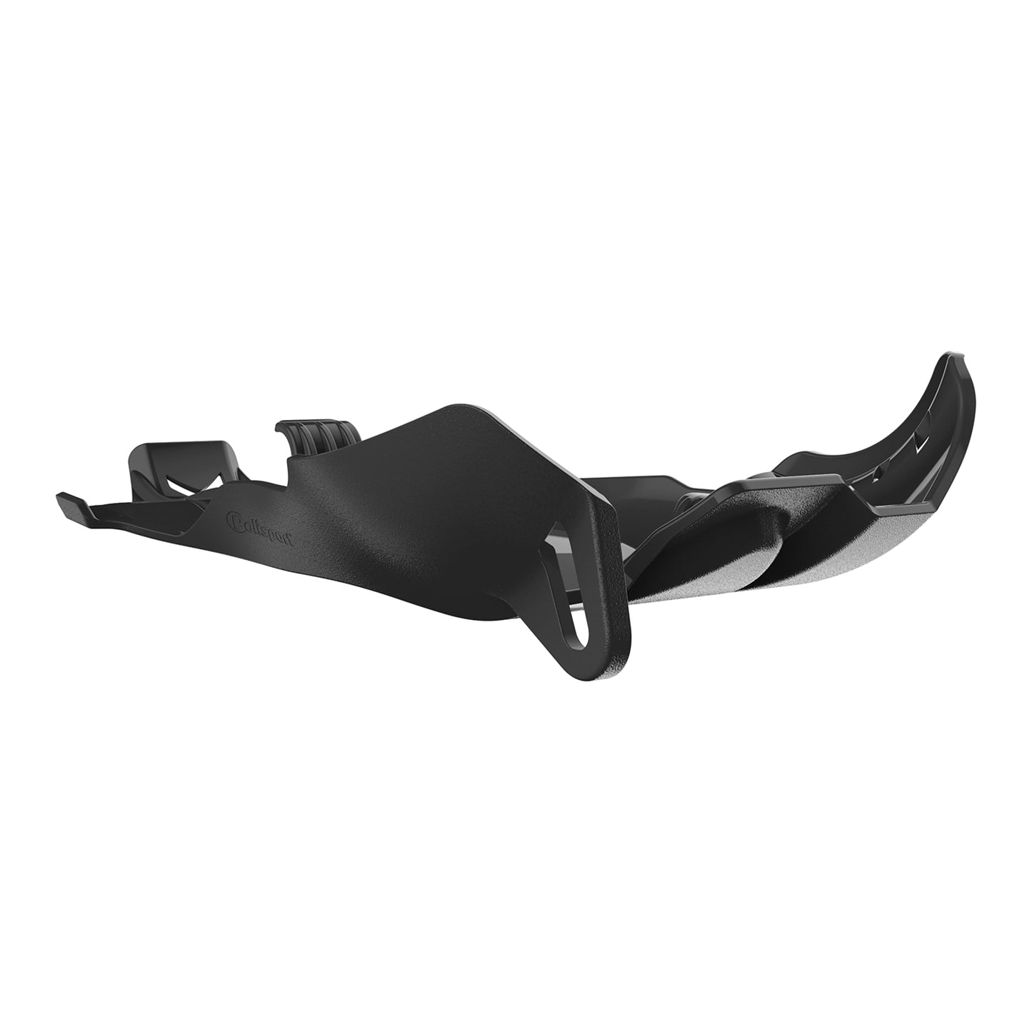 Polisport Fortress Skid Plate with Linkage Cover KTM/Husqvarna - Black