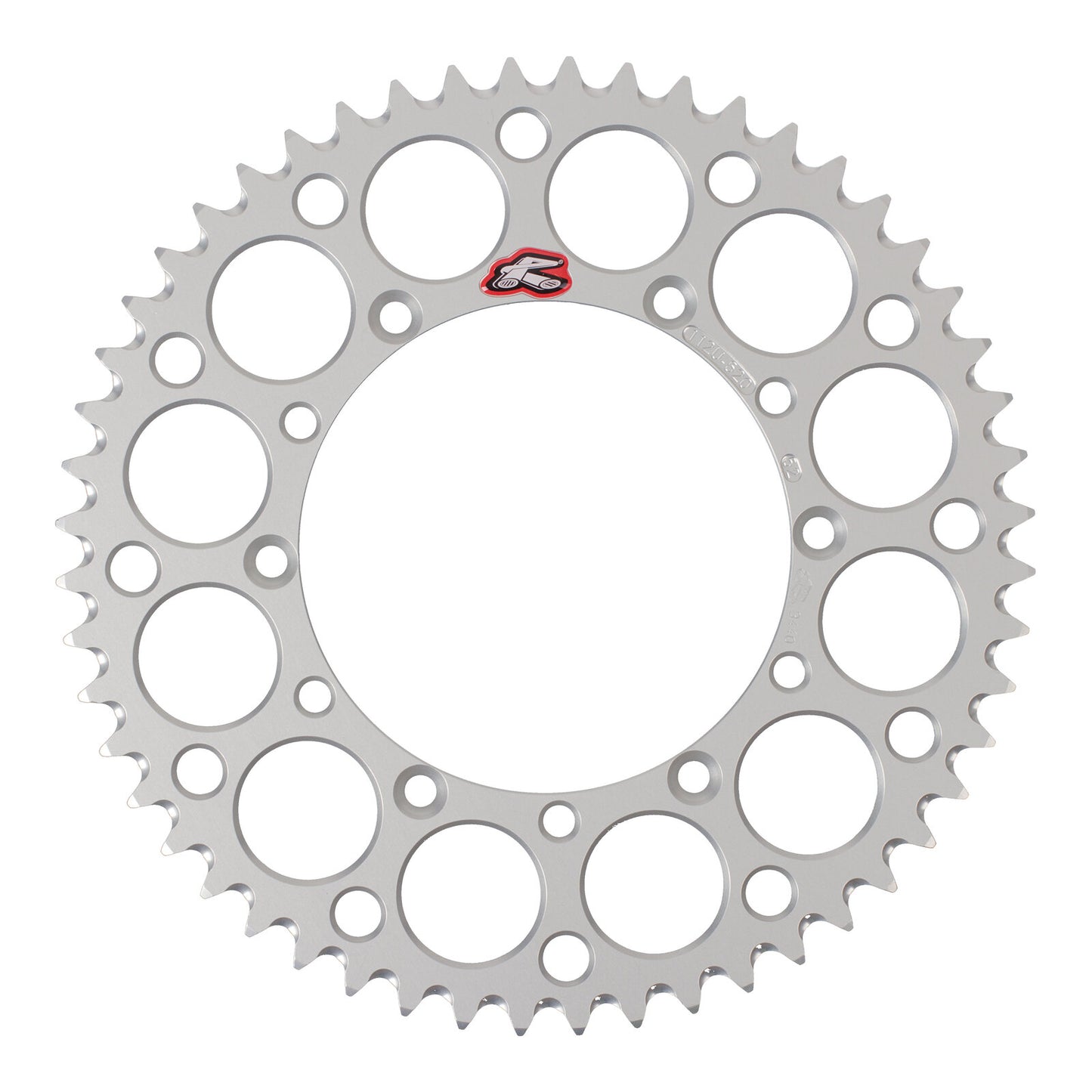 Renthal Sprocket Rear Silver 52T Alloy 7075 T6 Grooved