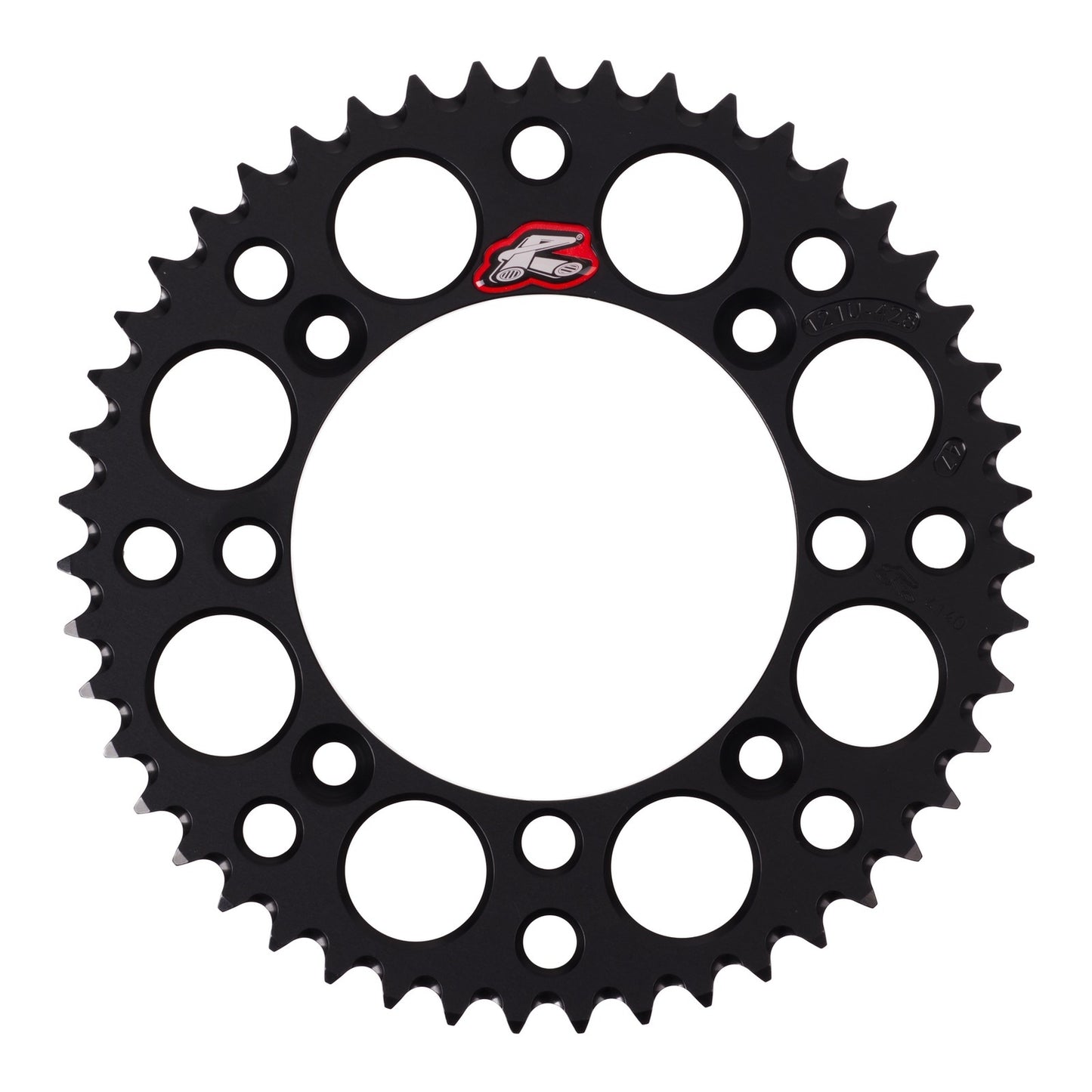 Renthal Sprocket Rear Black 47T Alloy 7075 T6 Grooved