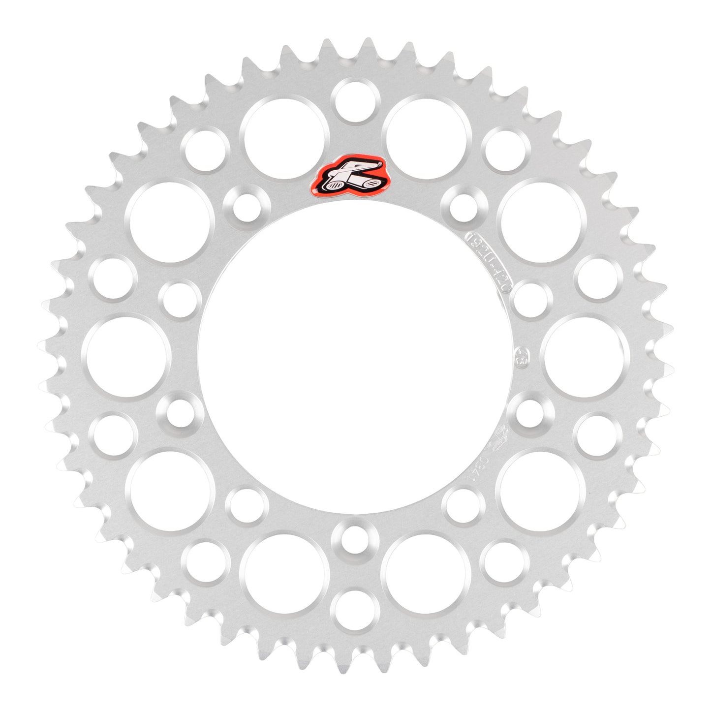 Renthal Rear Sprocket 48T Alloy 7075-T6 Grooved - Silver (KTM, Husqvarna)