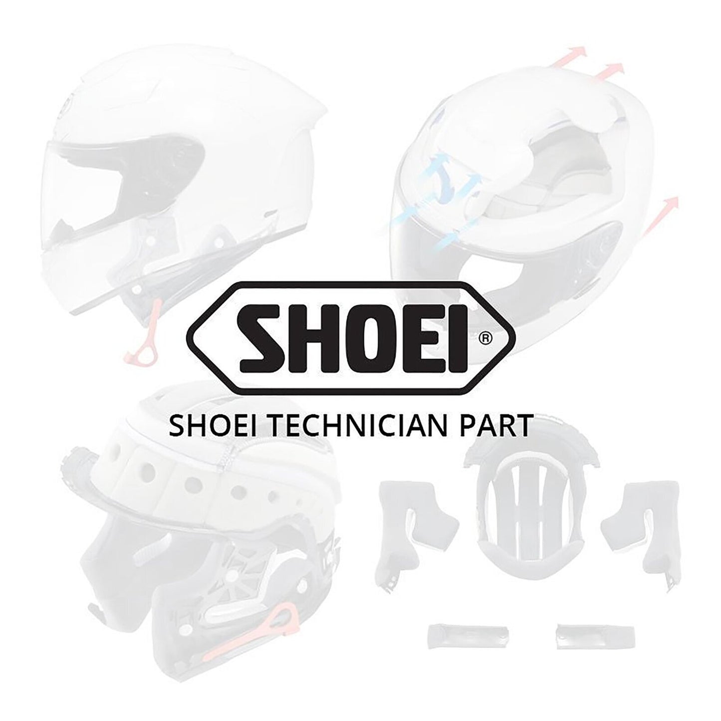 Shoei GT-Air Lower Air Intake - Black