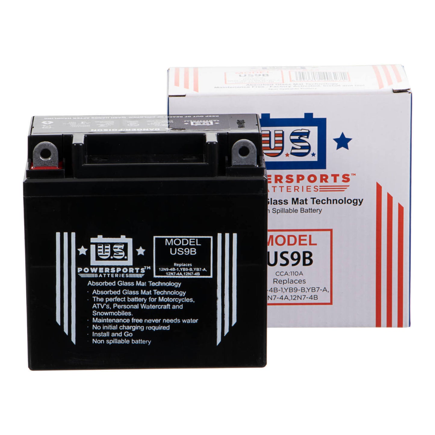 USPS AGM Battery - US9B