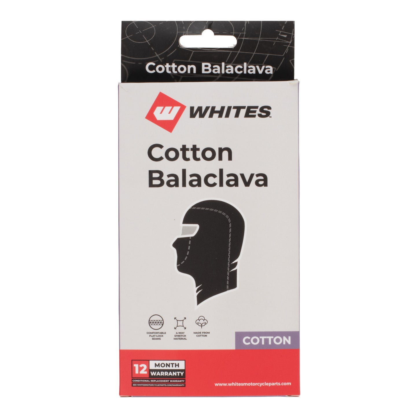 Whites Cotton Balaclava