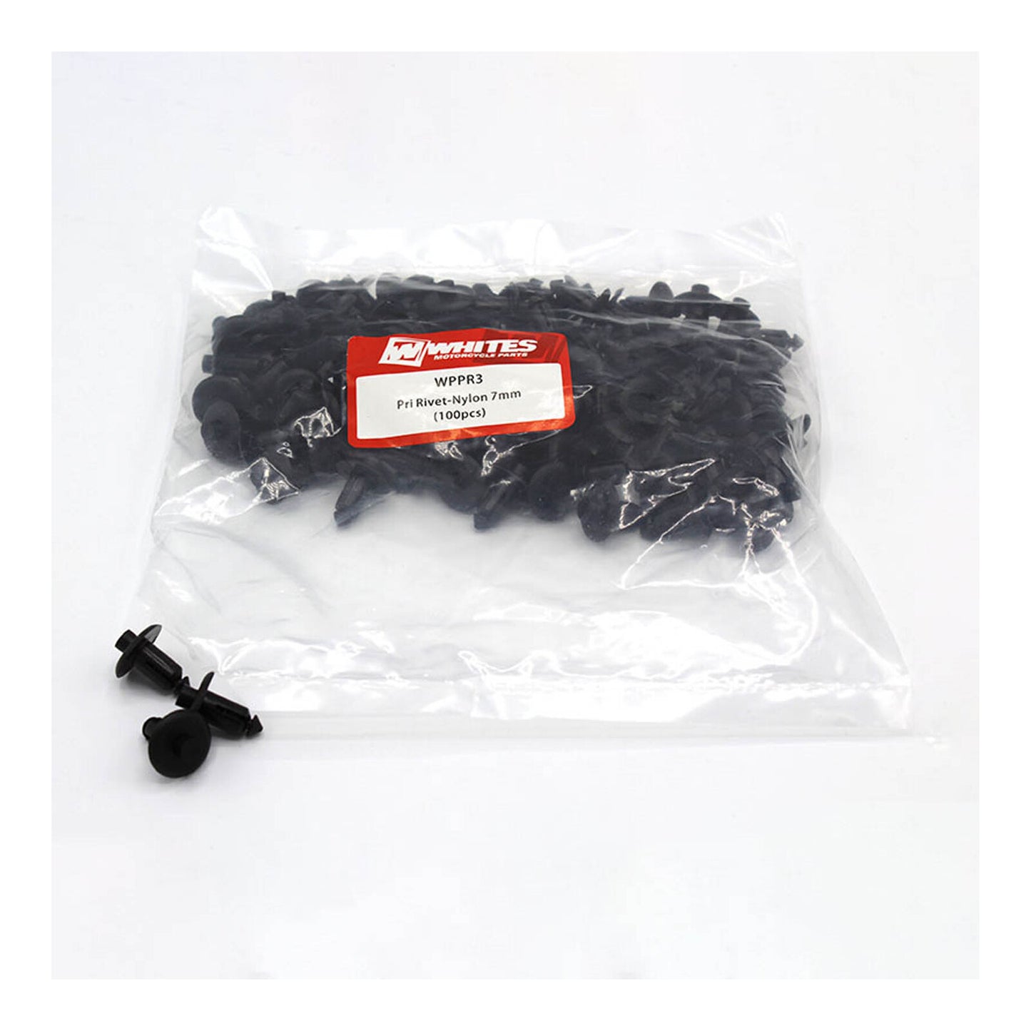 Whites Nylon Pry Rivets - 7mm (100 Pack)