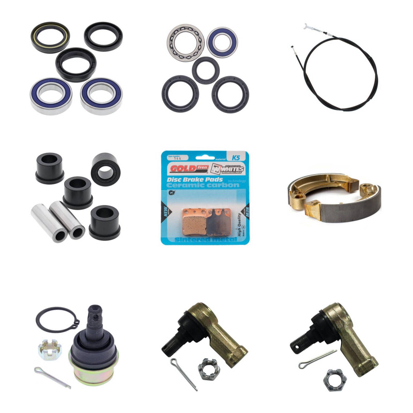 ATV Refurb Kit - Yamaha YFM350FA Grizzly 4WD '07-'11