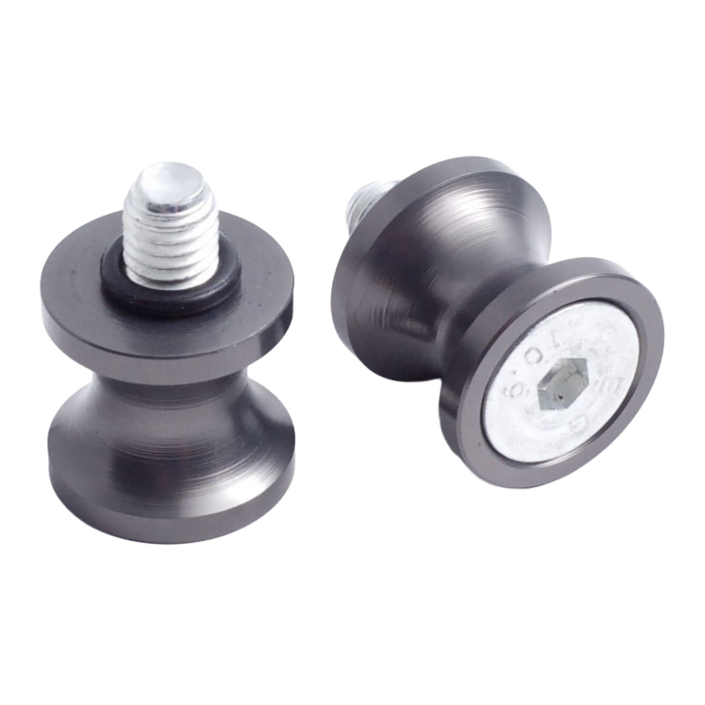 Whites Swingarm Bobbins – Black – 10mm x 1.5mm