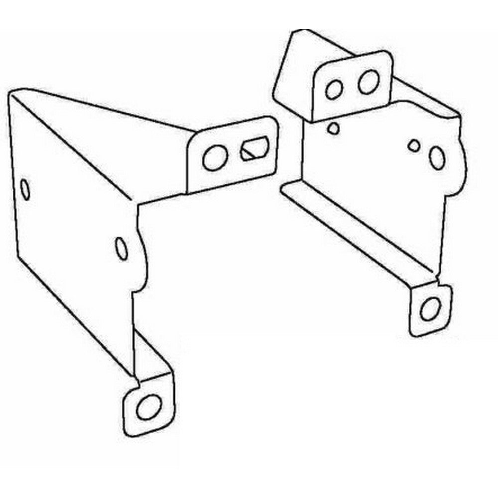 RADIO BRACKETS TOYOTA PRIUS NHW1# 1998>00 SIDE BRACKETS