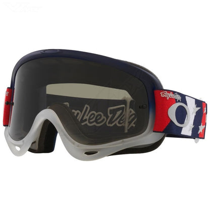 O-Frame MX Goggle TLD RWB Stars w/ Dark Grey Lens Oakley