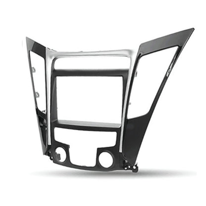 FITTING KIT HYUNDAI SONATA , I45 2010 - 2014 DOUBLE DIN (BLACK & SILVER) (MANUAL AIR CON)