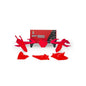 PLASTICS KIT RTECH 6 PIECE RED GAS GAS MC85 21-24