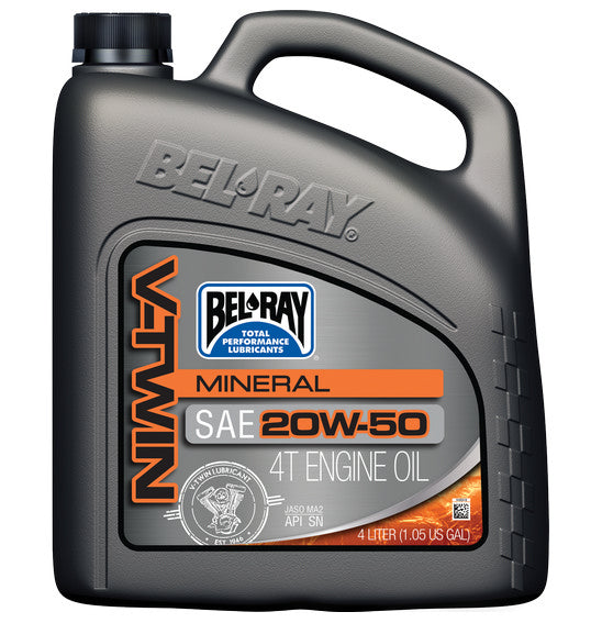 Bel-Ray V-Twin Mineral Engine Oil