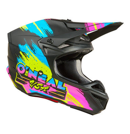 O'Neal 5SRS RESEDA Helmet - Black/Neon