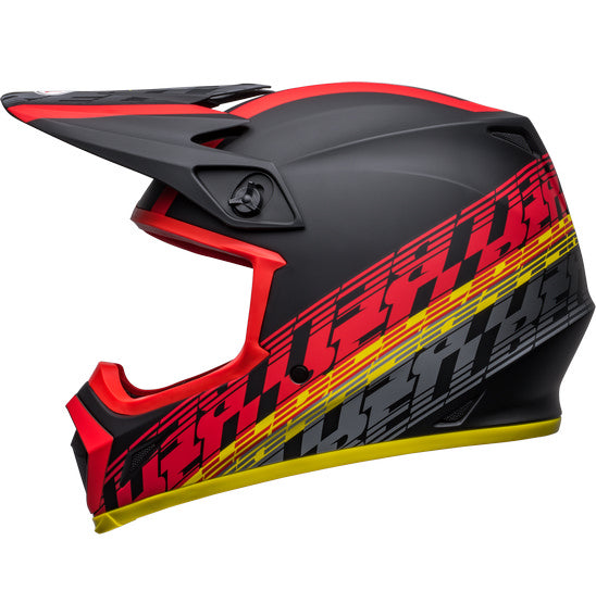 Bell MX-9 MIPS Offset Matte Black/Red