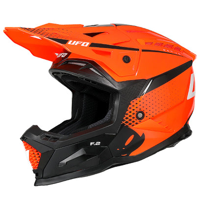 UFO Echus Helmet - Orange / Black