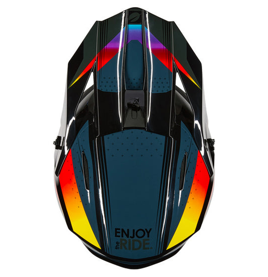 O'Neal Youth 1SRS RC Helmet - Black/Multi