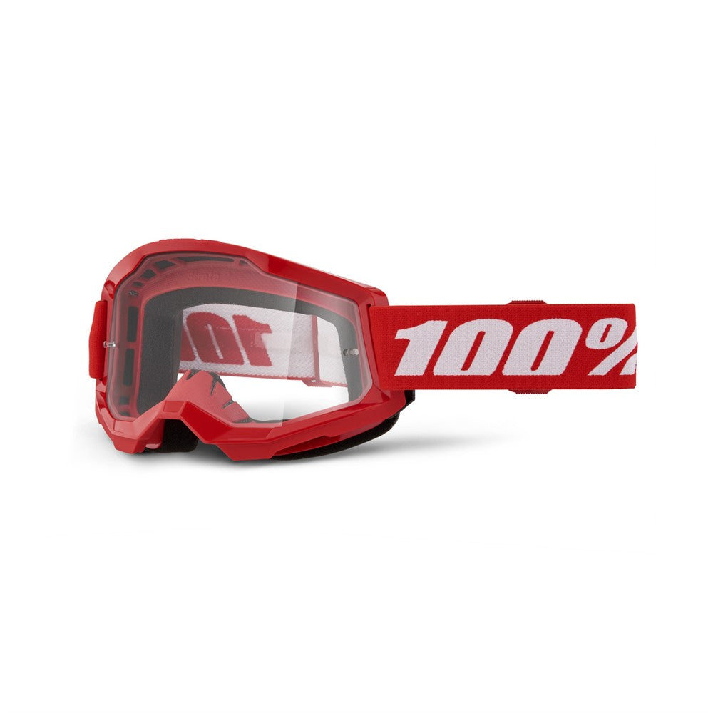 100% Strata 2 Goggle Red