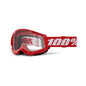 100% Strata 2 Goggle Red