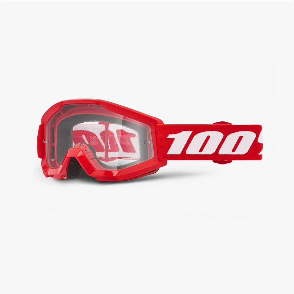 100% Strata Mini Goggle Red