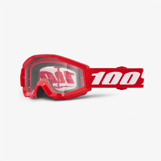 100% Strata Mini Goggle Red