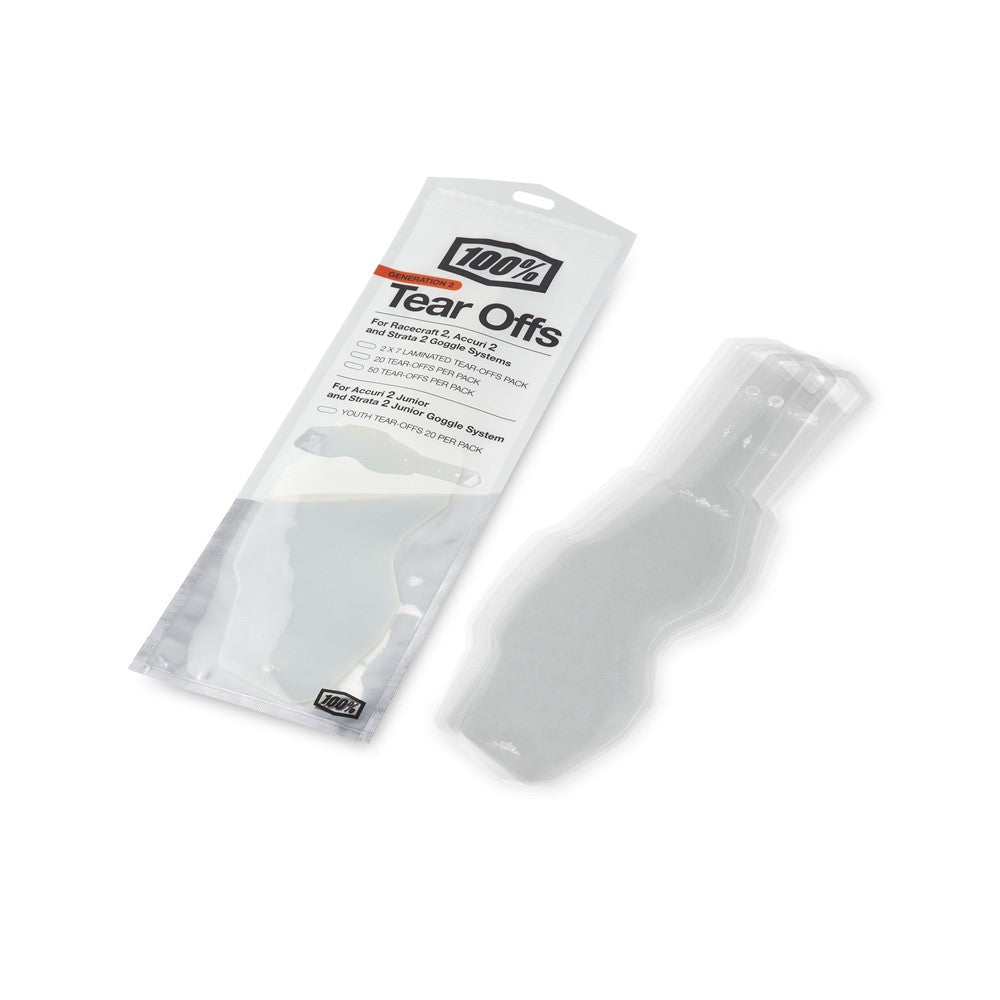 100% RC2/AC2/ST2 Standard Tear Offs