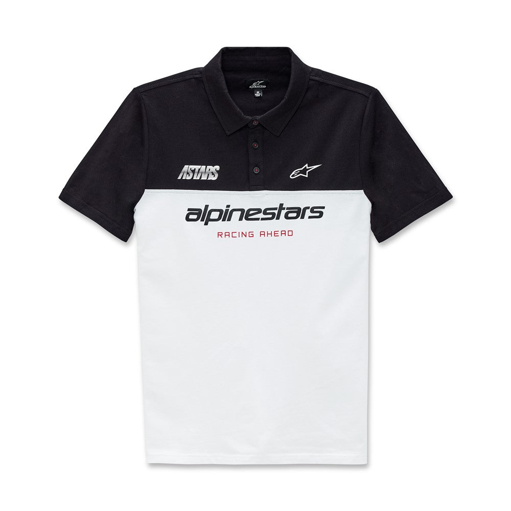 Alpinestars Paddock Polo Black/White